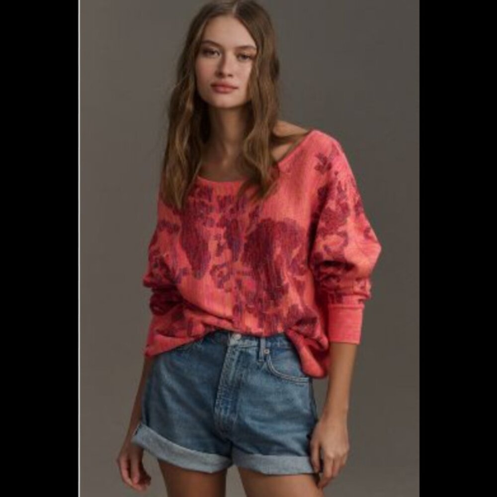 Brand New Daily Practice by Anthropologie Hazy Daze Pullover Sweater